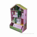 Wooden Doll House, Easy and Safe to Play, Smooth Surface, Customized Colors Welcomed